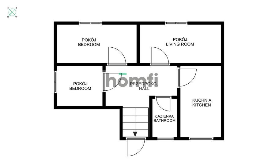 A 3-room apartment for sale with own garden - Apartment - Sale - Wrocław, Fabryczna / Kuźniki