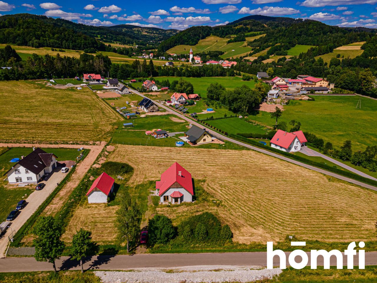 Dom i garaż w pięknym miejscu - Dom - Sprzedaż - Kamiennogórski, Kamienna Góra / Pisarzowice