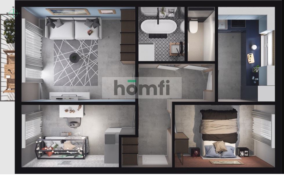 Apartment on the first floor - New Price! - Apartment - Sale - Radom, Ustronie