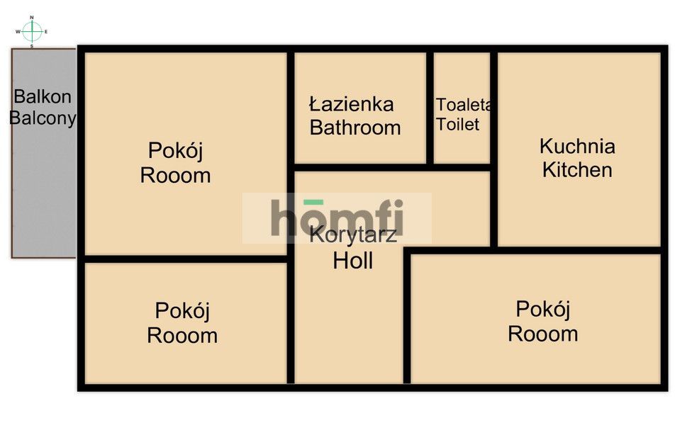 Apartment on the first floor - New Price! - Apartment - Sale - Radom, Ustronie