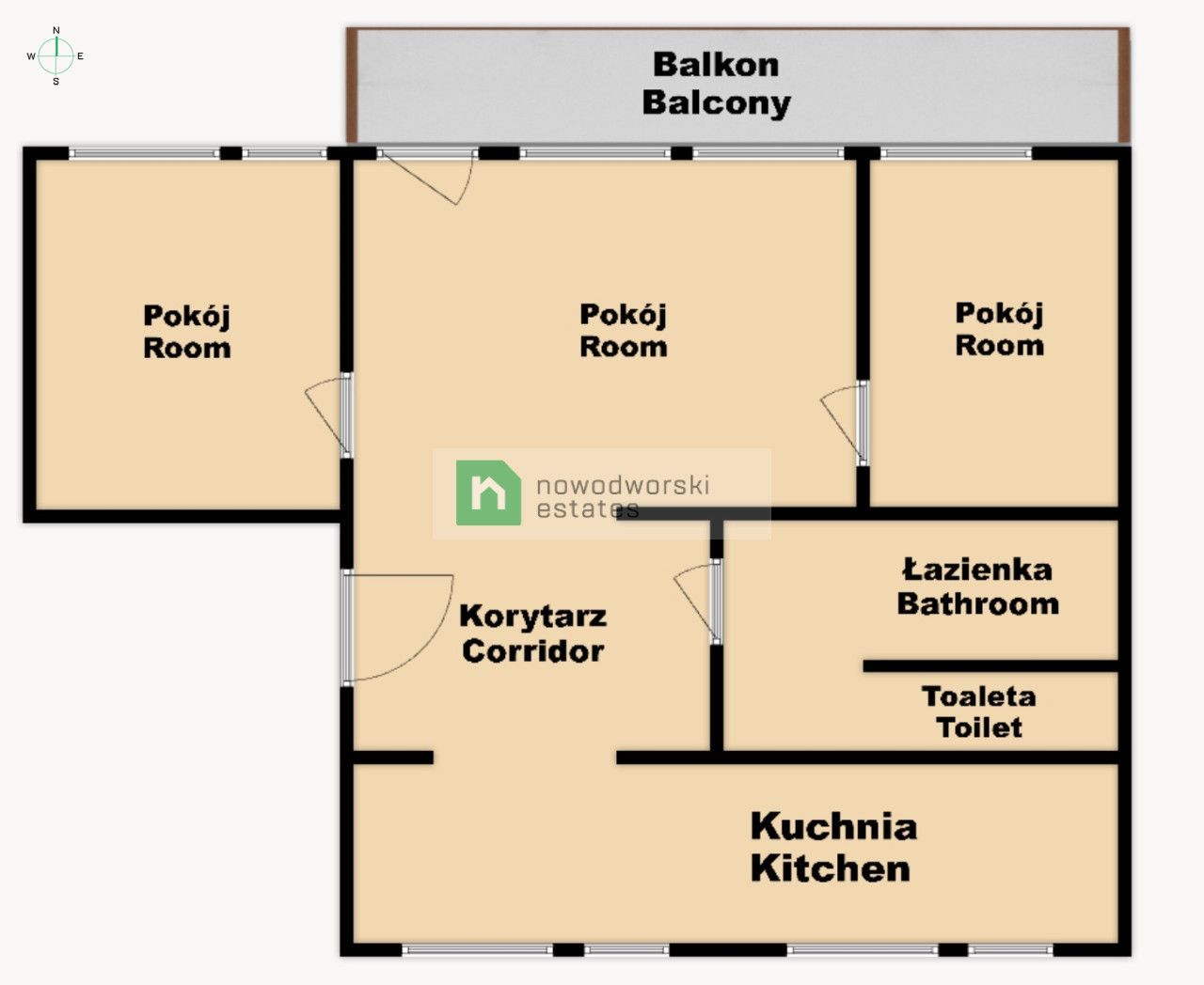 Mieszkanie w centrum Nowego Sącza 60m2 - Mieszkanie - Sprzedaż - Nowy Sącz, Gołąbkowice