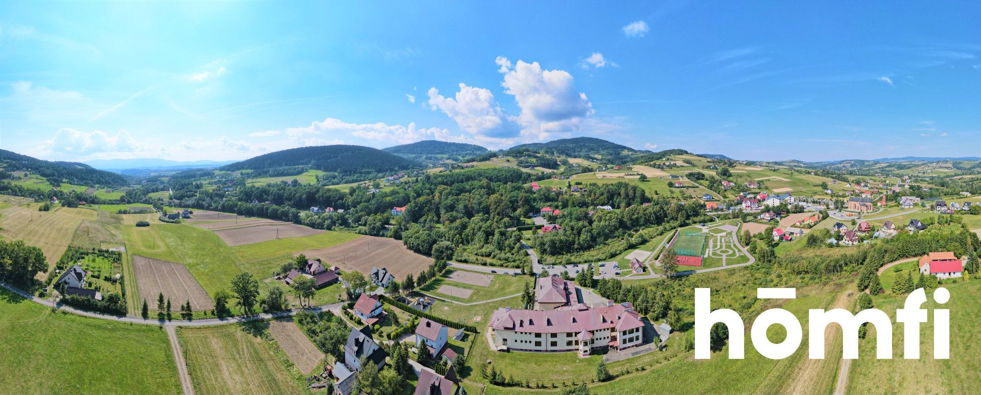 Działka budowlana w Beskidzie Wyspowym z mediami w centrum Przyszowej - Działka - Sprzedaż - Limanowski, Łukowica / Przyszowa