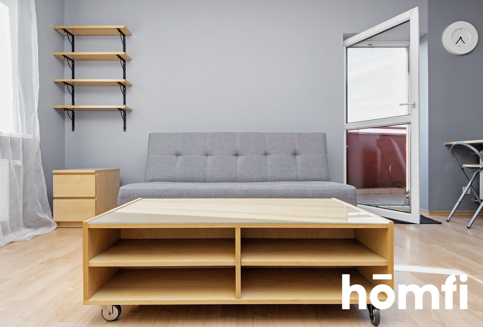 Only here! Bright studio Grunwald with balcony - Квартира - Продаж - Poznań, Grunwald