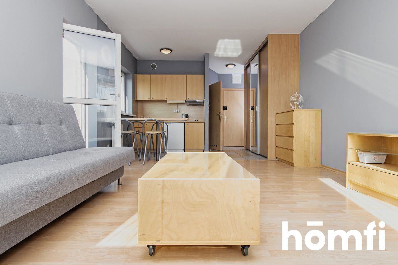 Only here! Bright studio Grunwald with balcony - Квартира - Продаж - Poznań, Grunwald