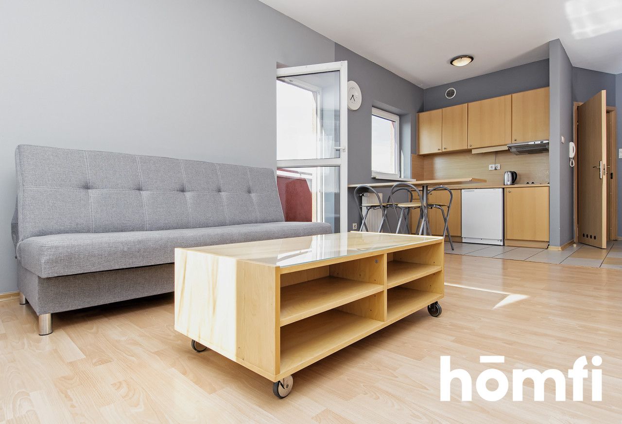 Only here! Bright studio Grunwald with balcony - Квартира - Продаж - Poznań, Grunwald