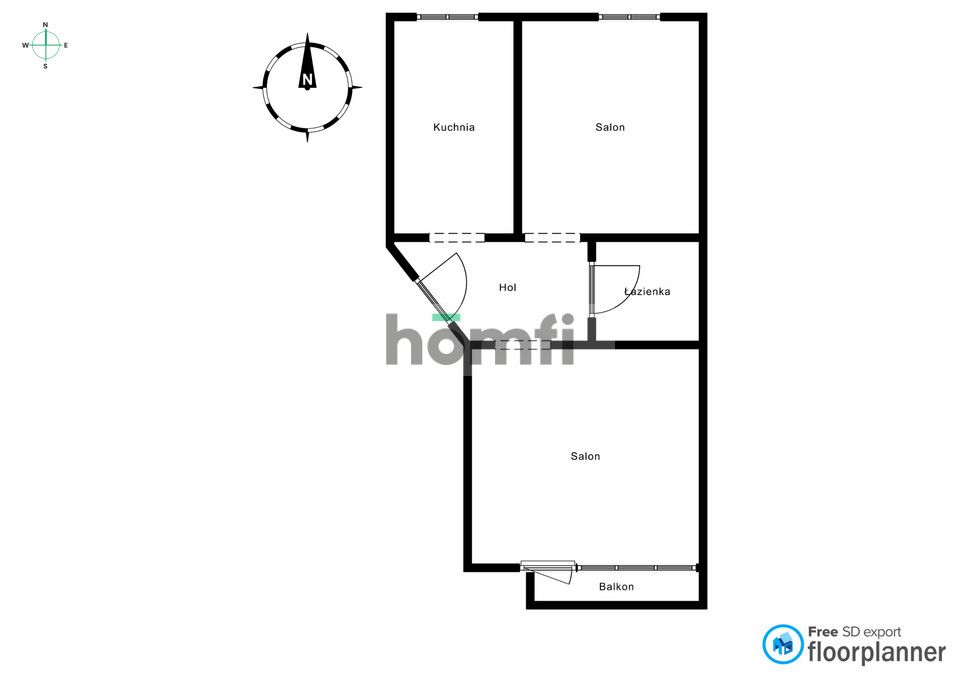 Dwupokojowe mieszkanie na Dziesiątej - Mieszkanie - Sprzedaż - Lublin, Dziesiąta