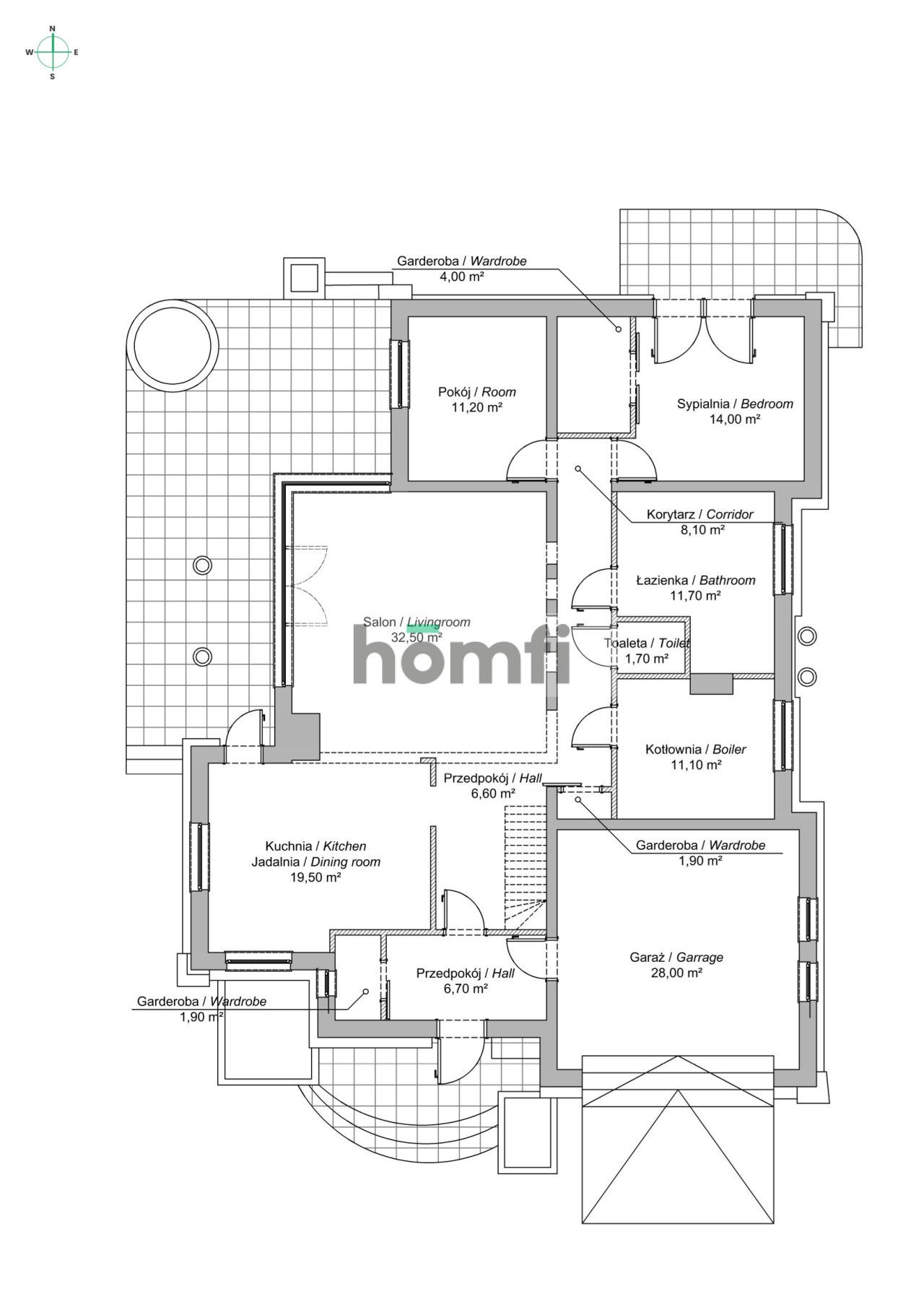 Unikatowy dom z dużym ogrodem i garażem - Straszyn - Dom - Sprzedaż - Gdański, Pruszcz Gdański / Straszyn