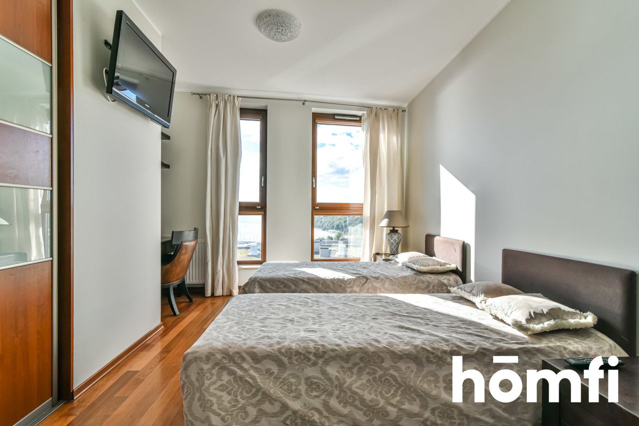 Fully furnished Sea Towers apartment with 2 rooms - Apartment - Rent - Gdynia, Śródmieście