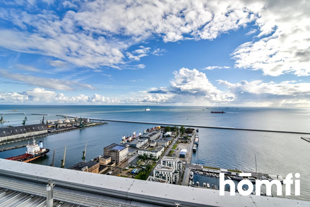 Fully furnished Sea Towers apartment with 2 rooms - Apartment - Rent - Gdynia, Śródmieście