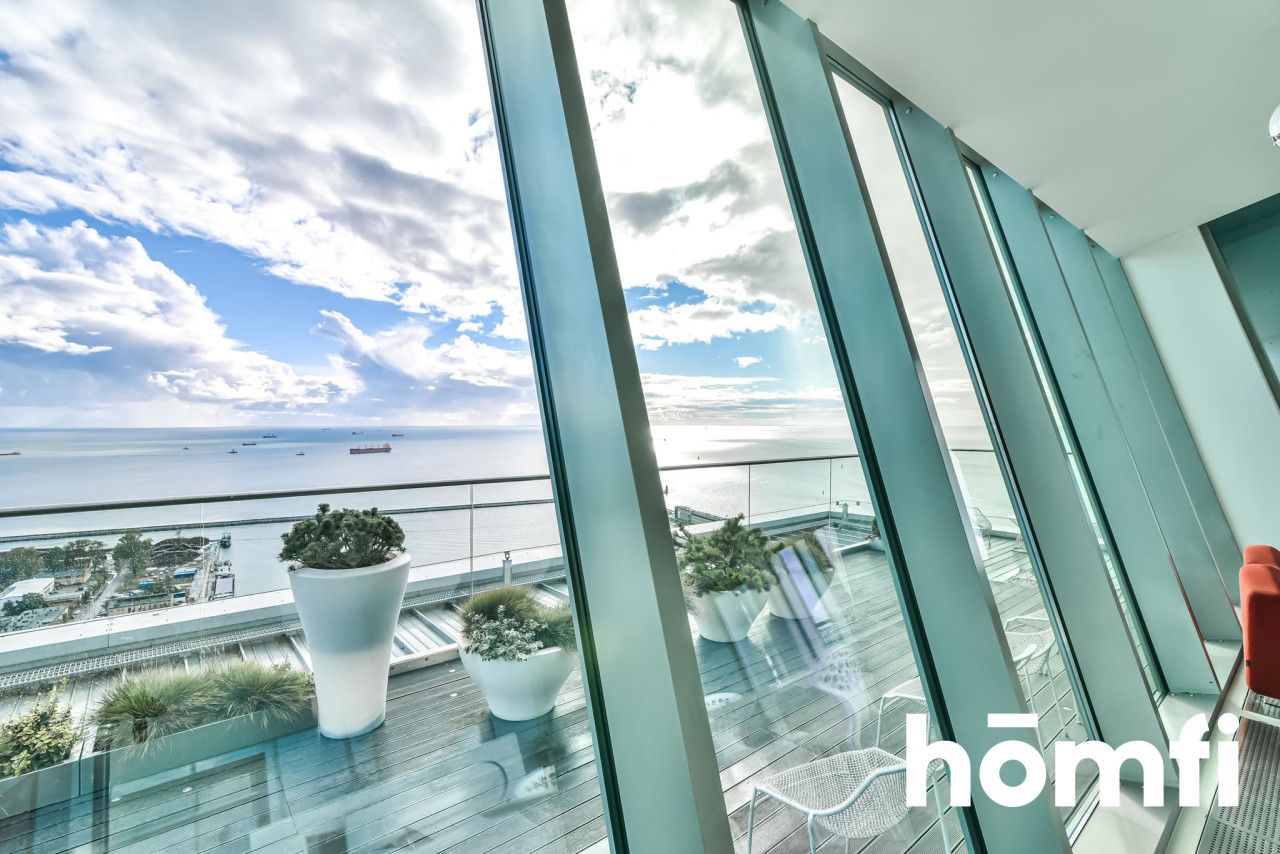 Fully furnished Sea Towers apartment with 2 rooms - Apartment - Rent - Gdynia, Śródmieście