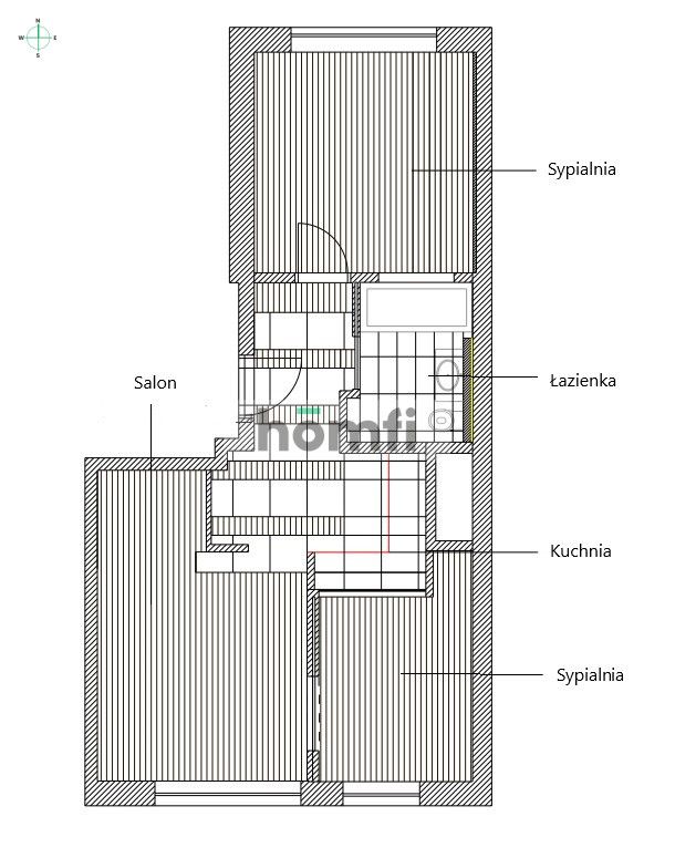 Modern 3-room apartment with garden | Targówek. - Квартира - Оренда - Warszawa, Targówek