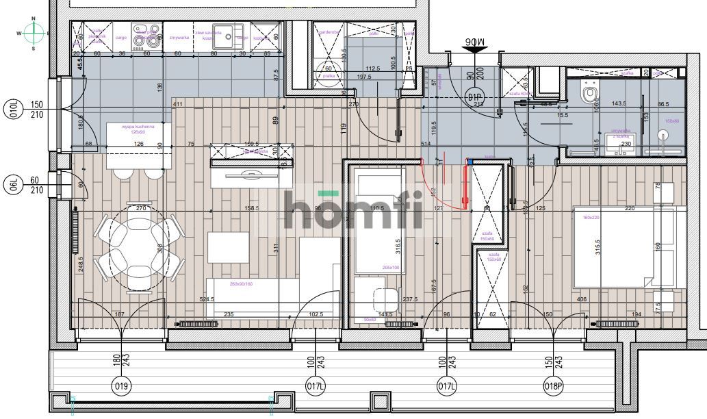 Stylish, freshly finished 3-room apartment - Apartment - Sale - Kraków, Ruczaj