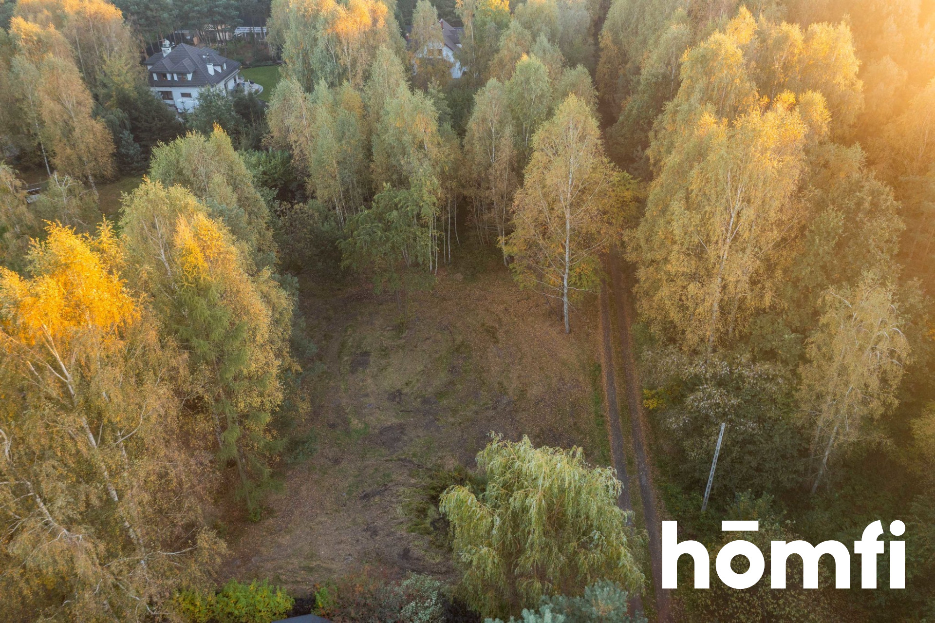 Building plot with a pond in the buffer zone of the forest - Plot - Sale - Grodziski, Grodzisk Mazowiecki / Radonie