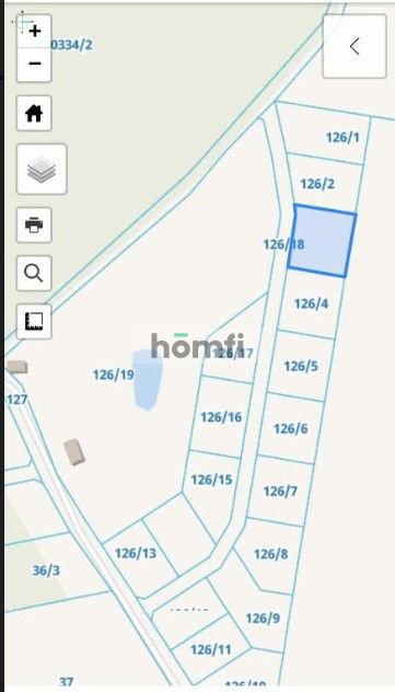 A construction plot of 1645 m2 in Mieściska for sale - Ділянка - Продаж - Szamotulski, Duszniki / Mieściska