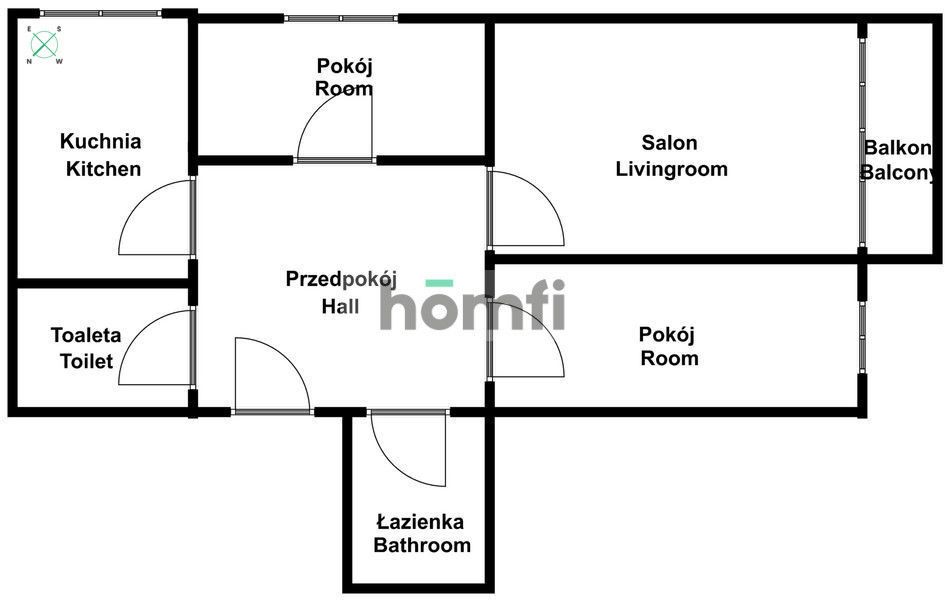Piękne, słoneczne mieszkanie z widokiem na miasto - Mieszkanie - Wynajem - Kraków, Nowa Huta