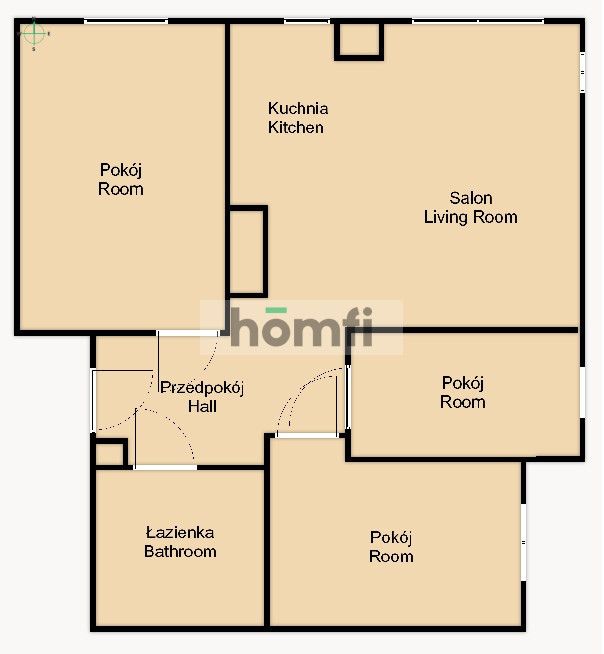 A spacious apartment with a large terrace in Skawina. - Apartment - Sale - Krakowski, Skawina