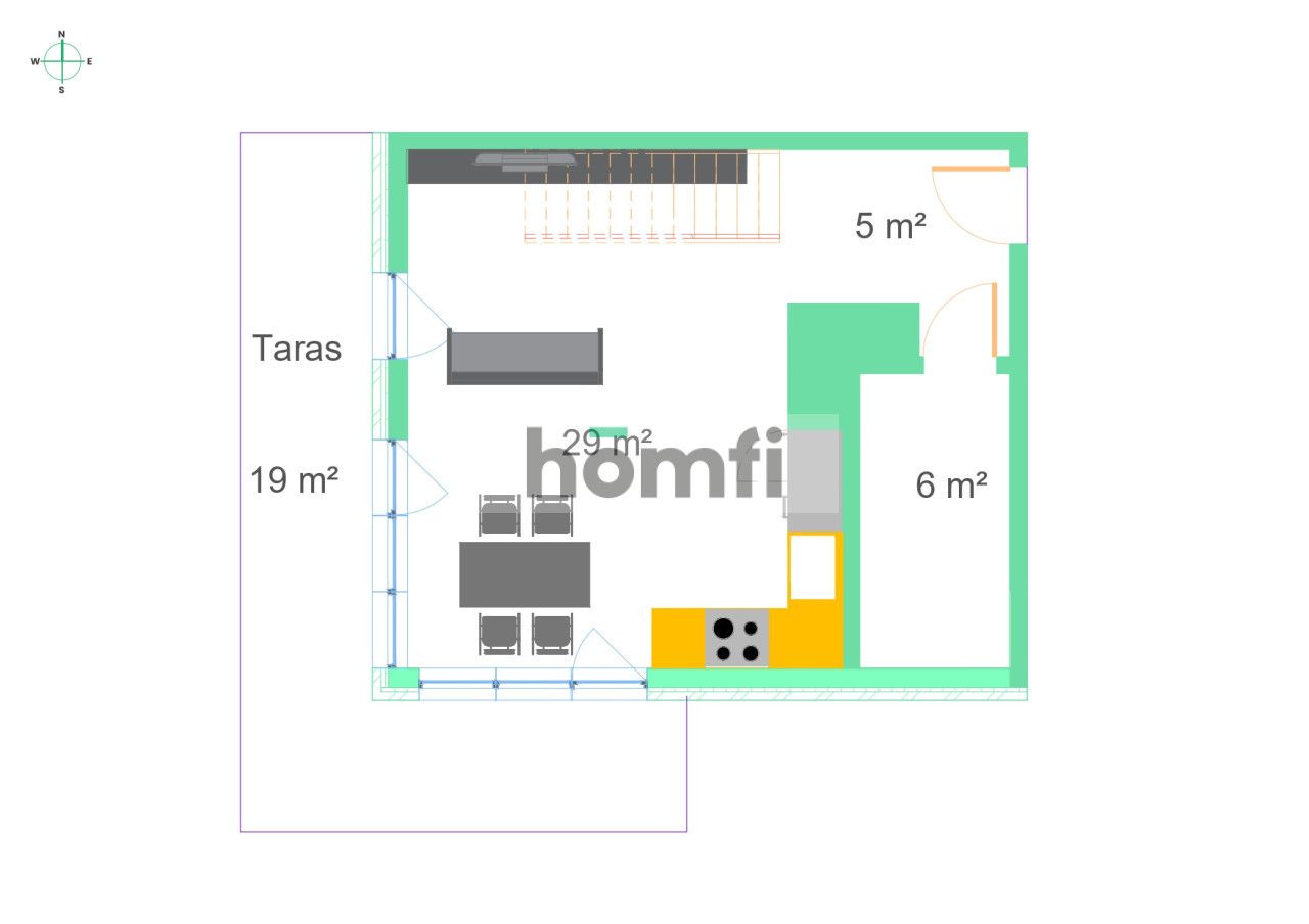 Air-conditioned 3-room apt. Stabłowice with 2 terraces and garage - Apartment - Rent - Wrocław, Fabryczna / Stabłowice