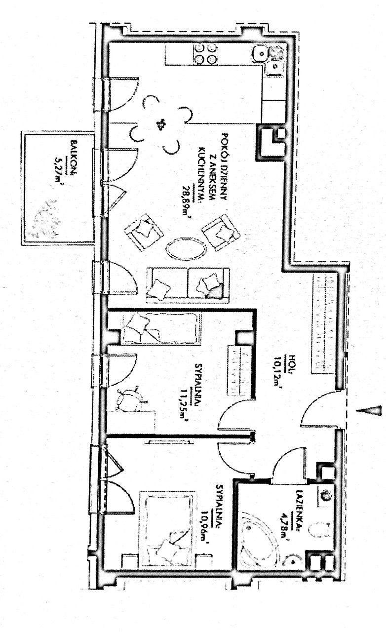 Stylish air-conditioned 3-room apartment in the center - Atal Towers - Apartment - Rent - Wrocław, Stare Miasto