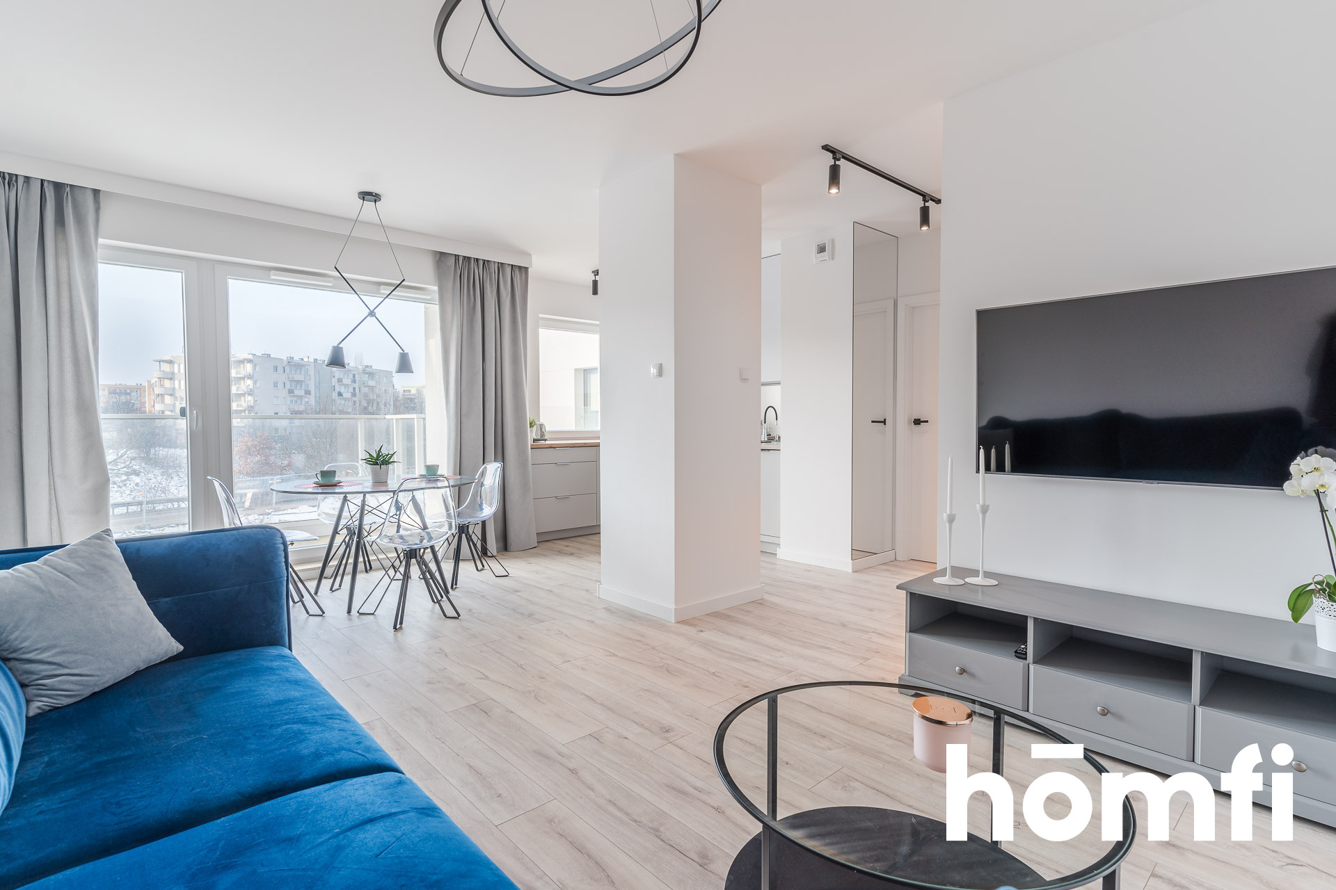 Apartament Premium Azymut 2 pokoje, garaż, balkon - Mieszkanie - Wynajem - Gdynia, Mały Kack