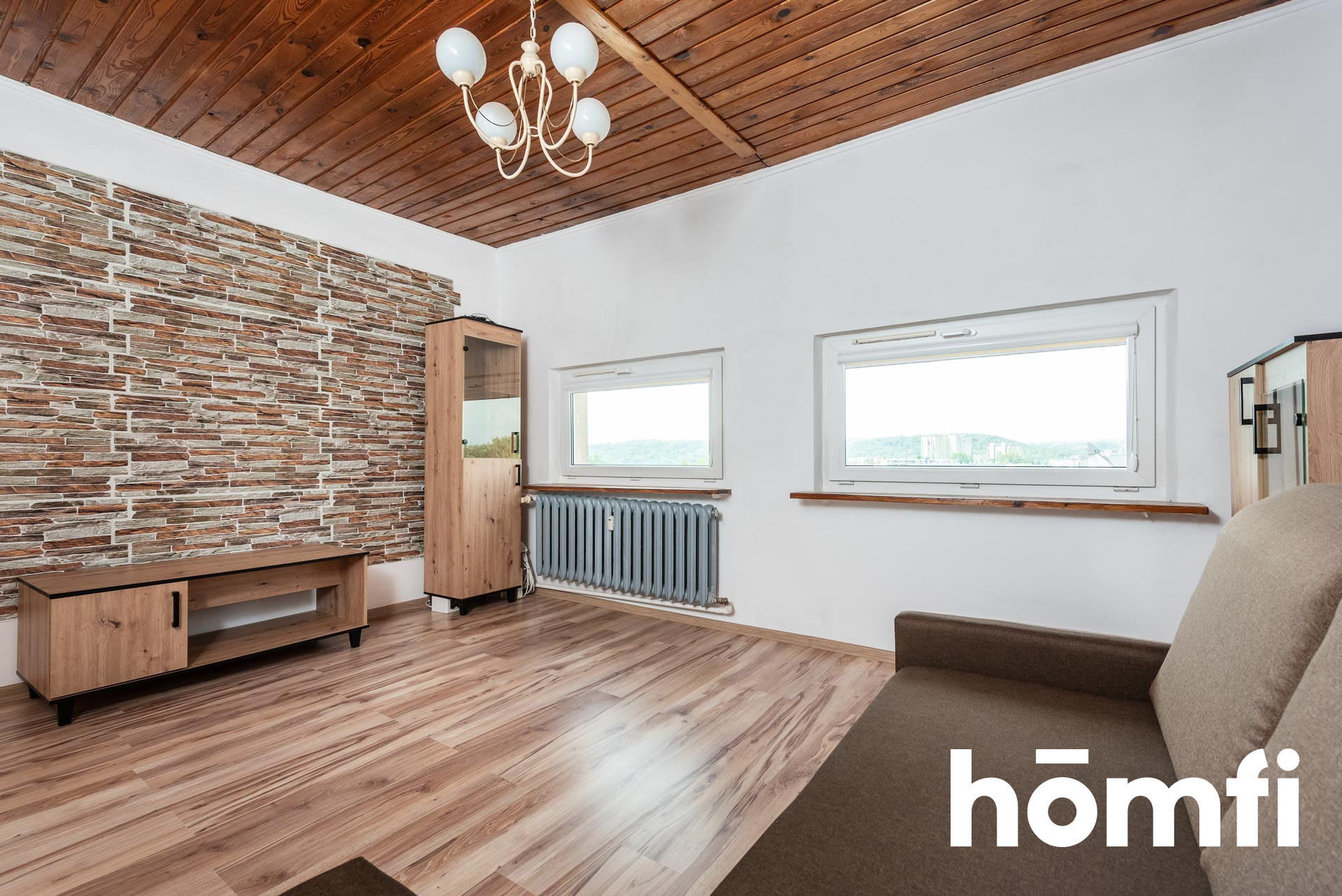 A 2-room apartment with a view for rent - Apartment - Rent - Kraków, Podgórze / Prokocim