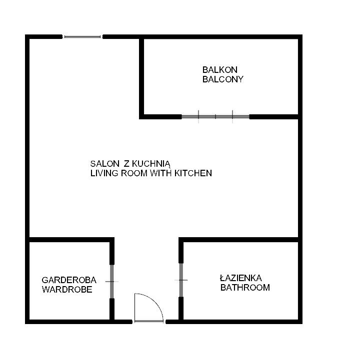 Przytulna kawalerka na Osiedlu Bukowym - Mieszkanie - Wynajem - Trzebnicki, Trzebnica