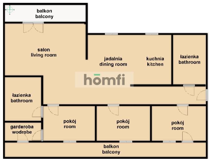 Piękne duże mieszkanie do wynajecia - Mieszkanie - Wynajem - Kraków, Krowodrza