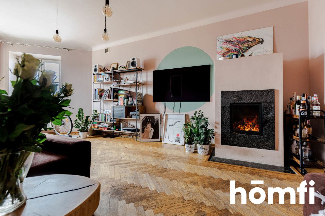 Ujazdów - mieszkanie z kominkiem + 13m2 Piwnica - Mieszkanie - Sprzedaż - Warszawa, Śródmieście / Ujazdów