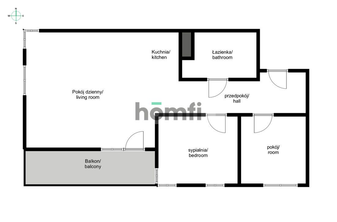 New, interestingly furnished 3-room apartment, high standard, Prądnik, 29 Listopada Górka Narodowa - Apartment - Sale - Kraków, Śródmieście / Prądnik Czerwony
