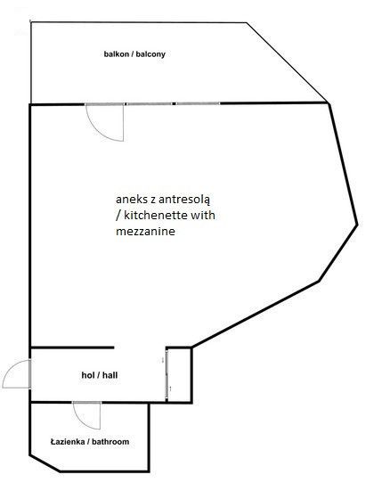 Studio w samym sercu Przymorza - Obrońców Wybrzeża - Mieszkanie - Wynajem - Gdańsk, Przymorze