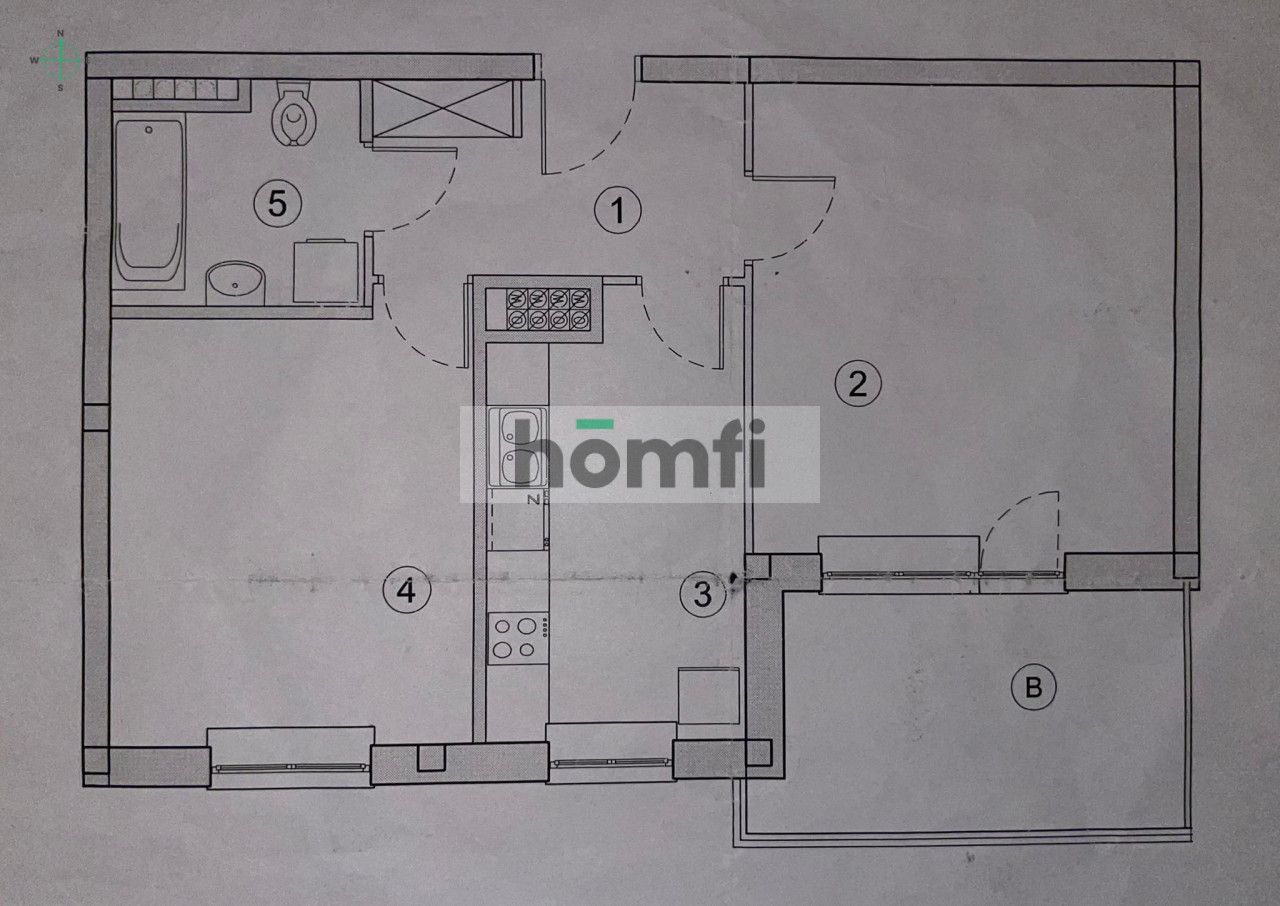 Two-room apartment with a garage - Apartment - Sale - Warszawa, Ursynów
