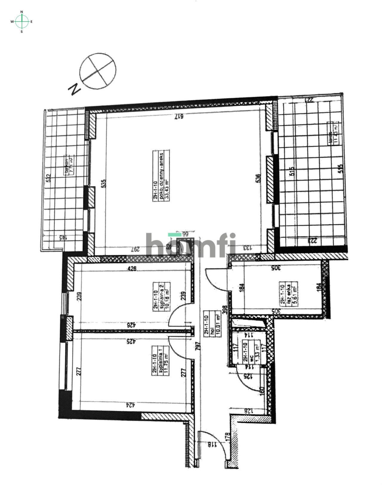 A very practical and spacious apartment in a great location for sale - Apartment - Sale - Poznań, Jeżyce / Wola