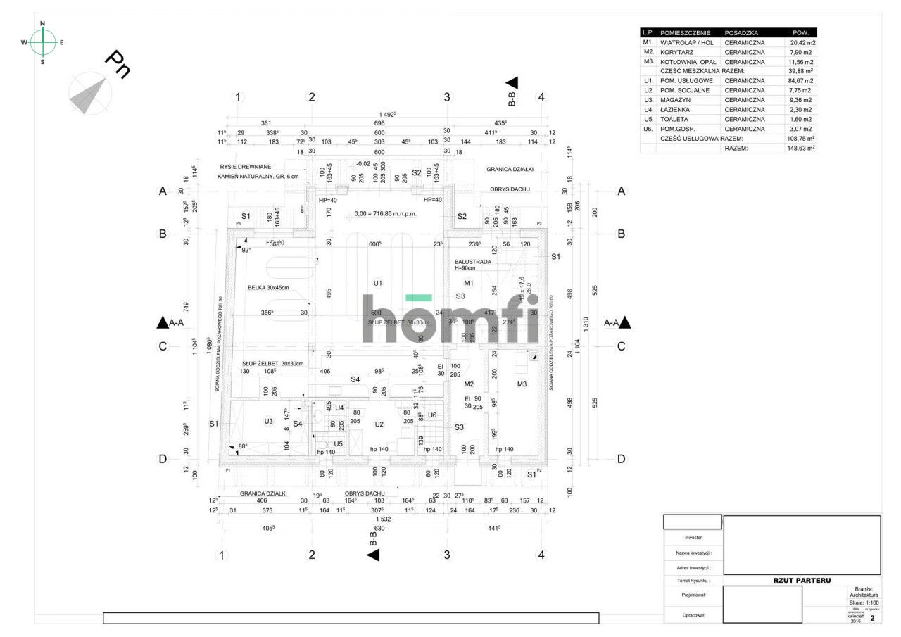 Dom z lokalem użytkowym na parterze, Podczerwone obok Zakopane i Czarny Dunajec - Dom - Sprzedaż - Nowotarski, Czarny Dunajec / Podczerwone