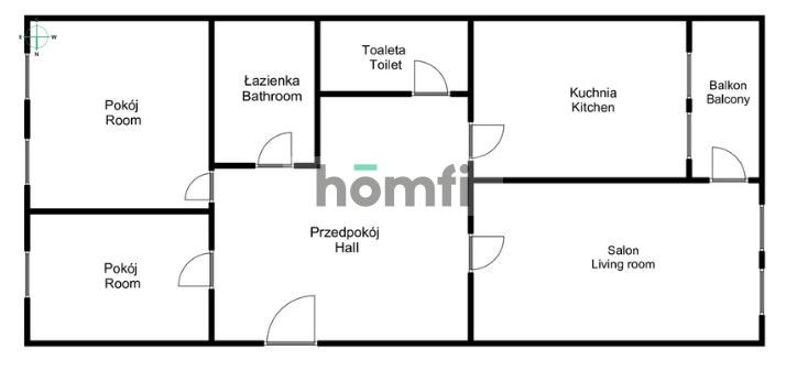 Trzypokojowe mieszkanie na wynajem /Kościuszki - Apartment - Rent - Wrocław, Stare Miasto