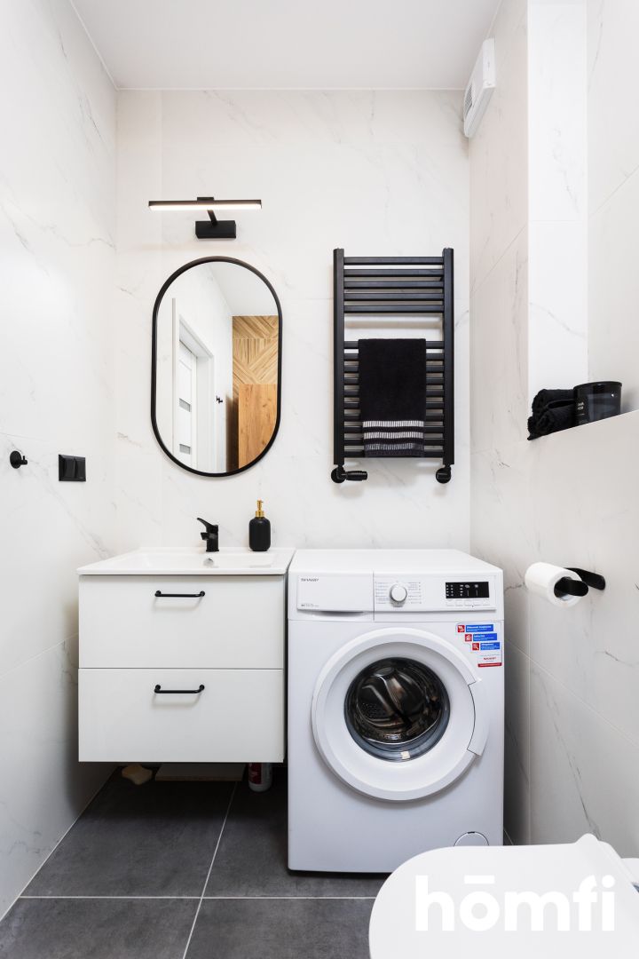 A modern studio apartment in a great location - Apartment - Rent - Kraków, Nowa Huta / Czyżyny