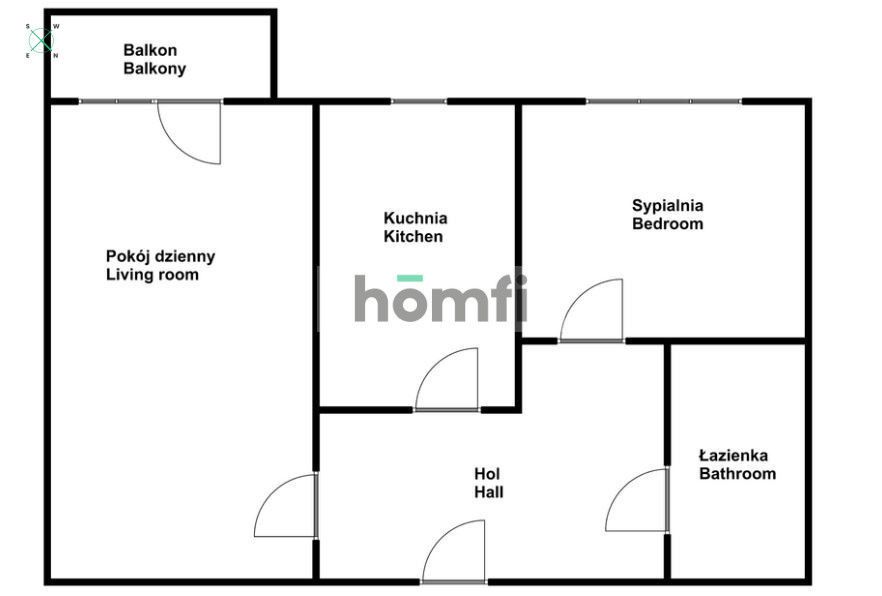 Ready to move in, after complete refreshment - Apartment - Sale - Kraków, Podgórze / Piaski Wielkie