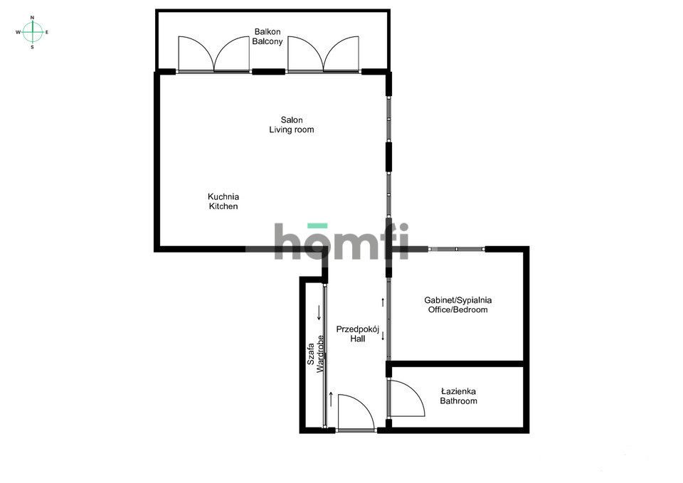 Stylish apartment in the Centre with an Odra River view - Jana Pawła II Sq. - Apartment - Rent - Wrocław, Stare Miasto