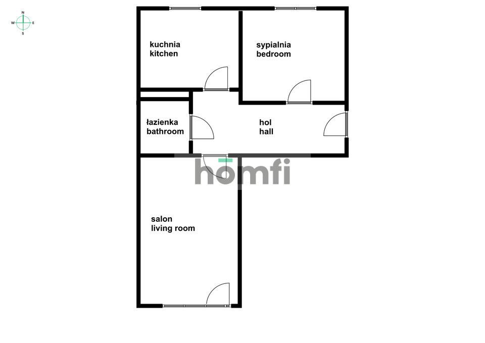scheduled, spatial views, 2 rooms in Zaspa - Apartment - Sale - Gdańsk, Zaspa