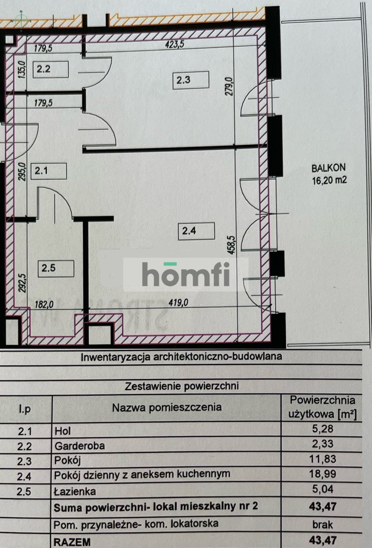 Bagry Park - dwupokojowe mieszkanie z 16-sto metrowym tarasem - dostępne od zaraz! Idealne na inwestycję / dla singla / pary - Mieszkanie - Sprzedaż - Kraków, Podgórze / Płaszów
