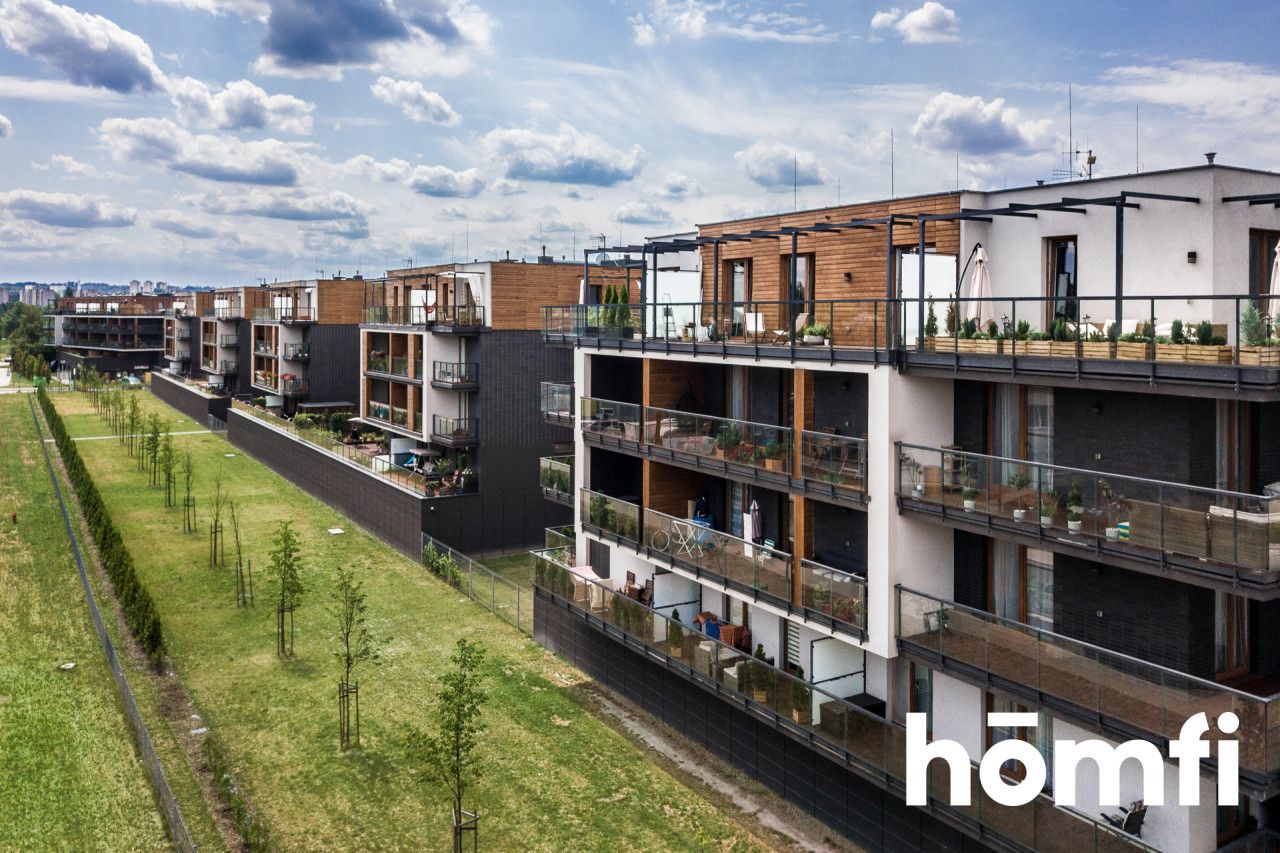 Bagry Park - dwupokojowe mieszkanie z 16-sto metrowym tarasem - dostępne od zaraz! Idealne na inwestycję / dla singla / pary - Mieszkanie - Sprzedaż - Kraków, Podgórze / Płaszów