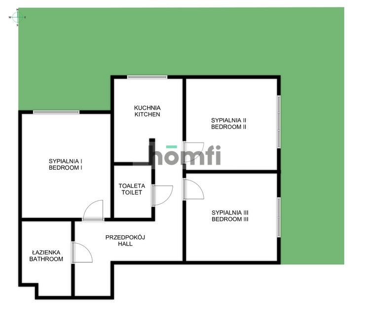 3-pokojowe mieszkanie idealne pod wynajem - Mieszkanie - Sprzedaż - Gdańsk, Jasień