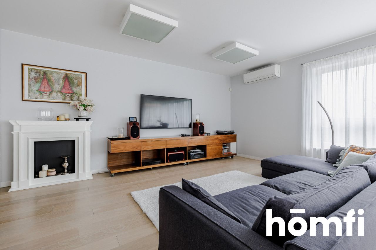 An apartment 175 sqm with a private garden and two parking slots located in Wilanów - Apartment - Sale - Warszawa, Wilanów / Zawady