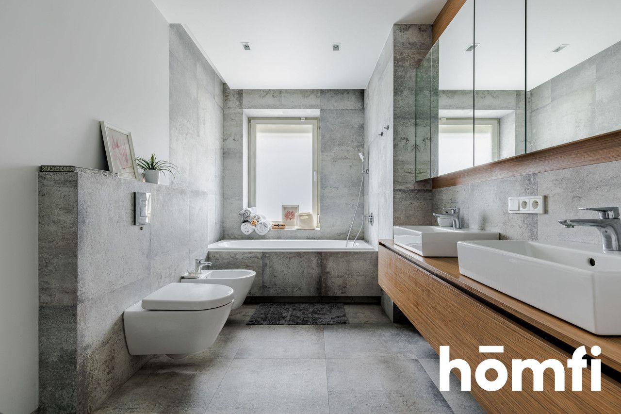 An apartment 175 sqm with a private garden and two parking slots located in Wilanów - Apartment - Sale - Warszawa, Wilanów / Zawady