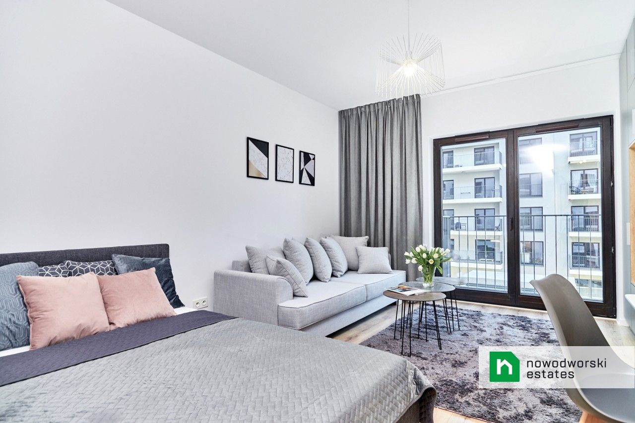 Studio - 32 m2 z balkonem / Walońska / Angel River - Mieszkanie - Wynajem - Wrocław, Krzyki