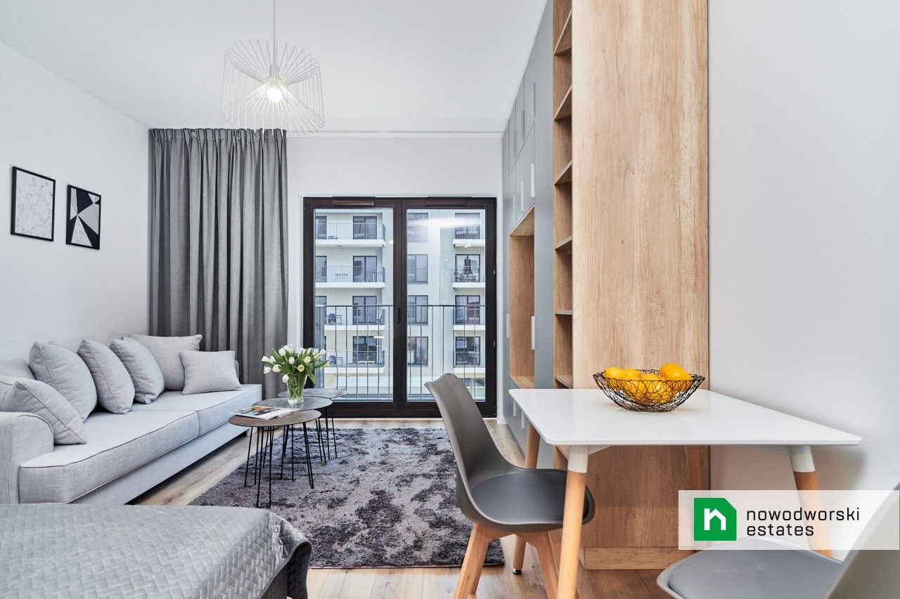 Studio - 32 m2 z balkonem / Walońska / Angel River - Mieszkanie - Wynajem - Wrocław, Krzyki