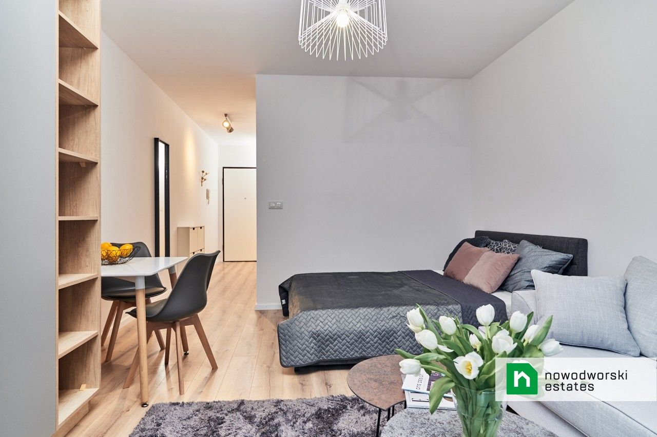 Studio - 32 m2 z balkonem / Walońska / Angel River - Mieszkanie - Wynajem - Wrocław, Krzyki