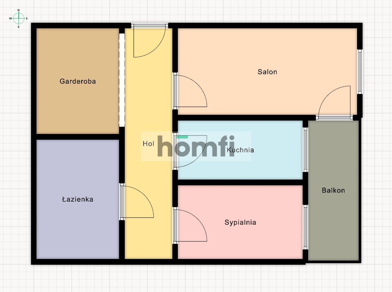 DWUPOKOJOWE MIESZKANIE PRZY METRZE MŁYNÓW - Mieszkanie - Wynajem - Warszawa, Wola