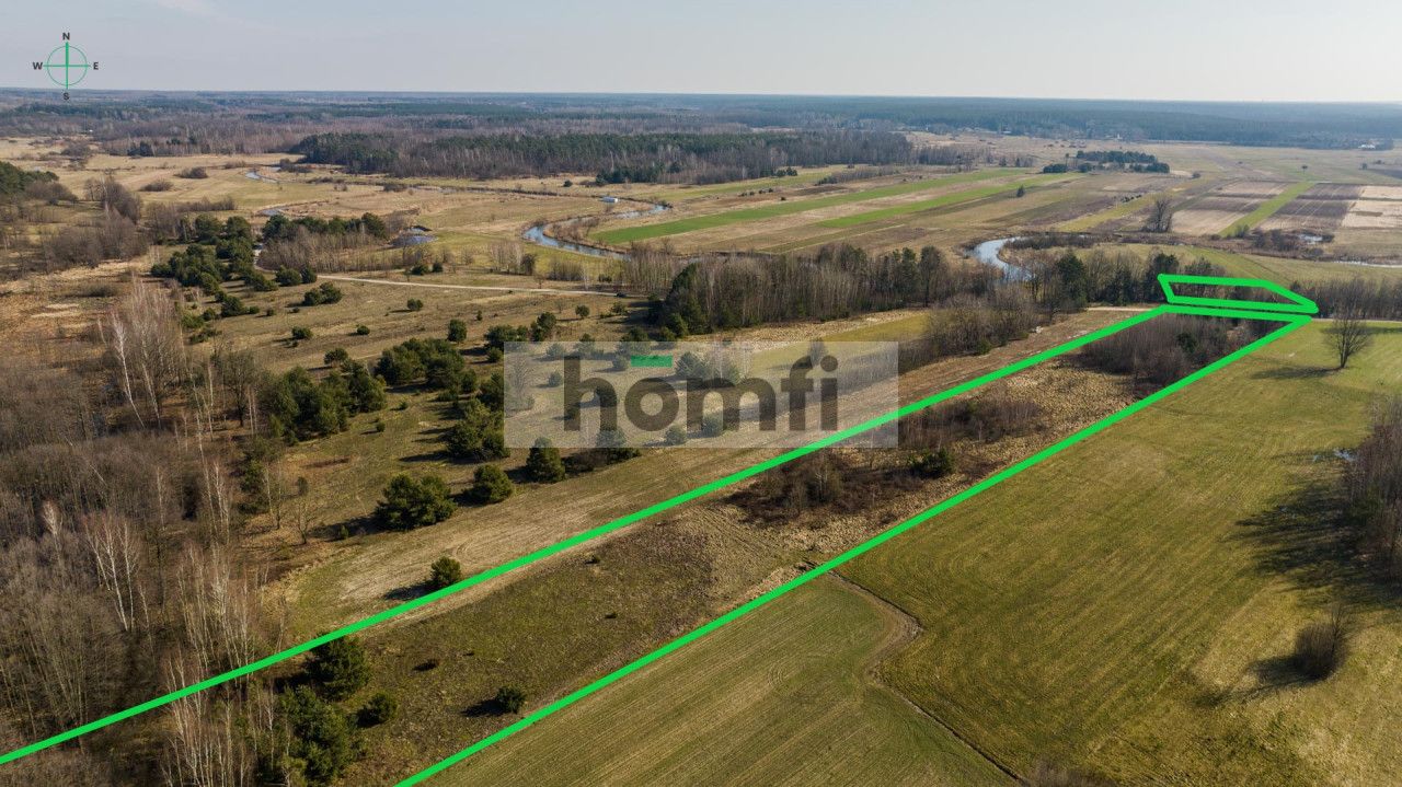 Plot surrounded by a forest - Plot - Sale - Radomski, Jastrzębia / Goryń