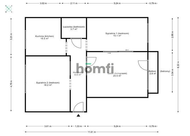 Przestronne mieszkanie w ścisłym centrum Lublina! - Mieszkanie - Sprzedaż - Lublin, Śródmieście