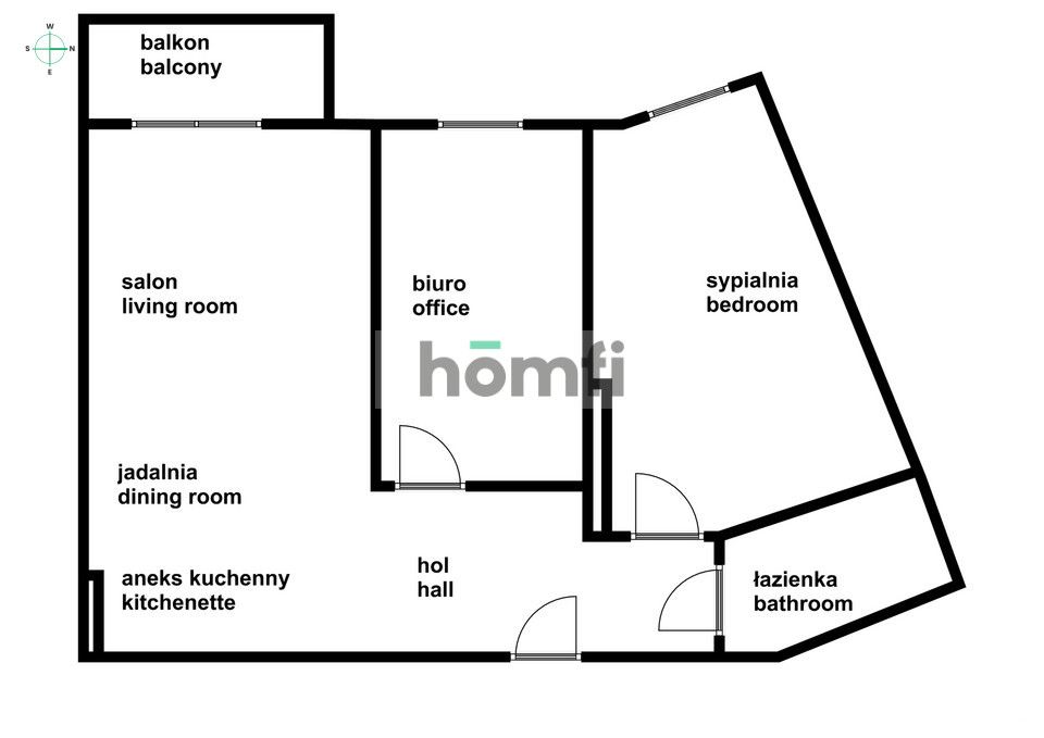 3 pokoje,ciche,zielone,nowe,2 miejsca parkingowe - Mieszkanie - Wynajem - Gdynia