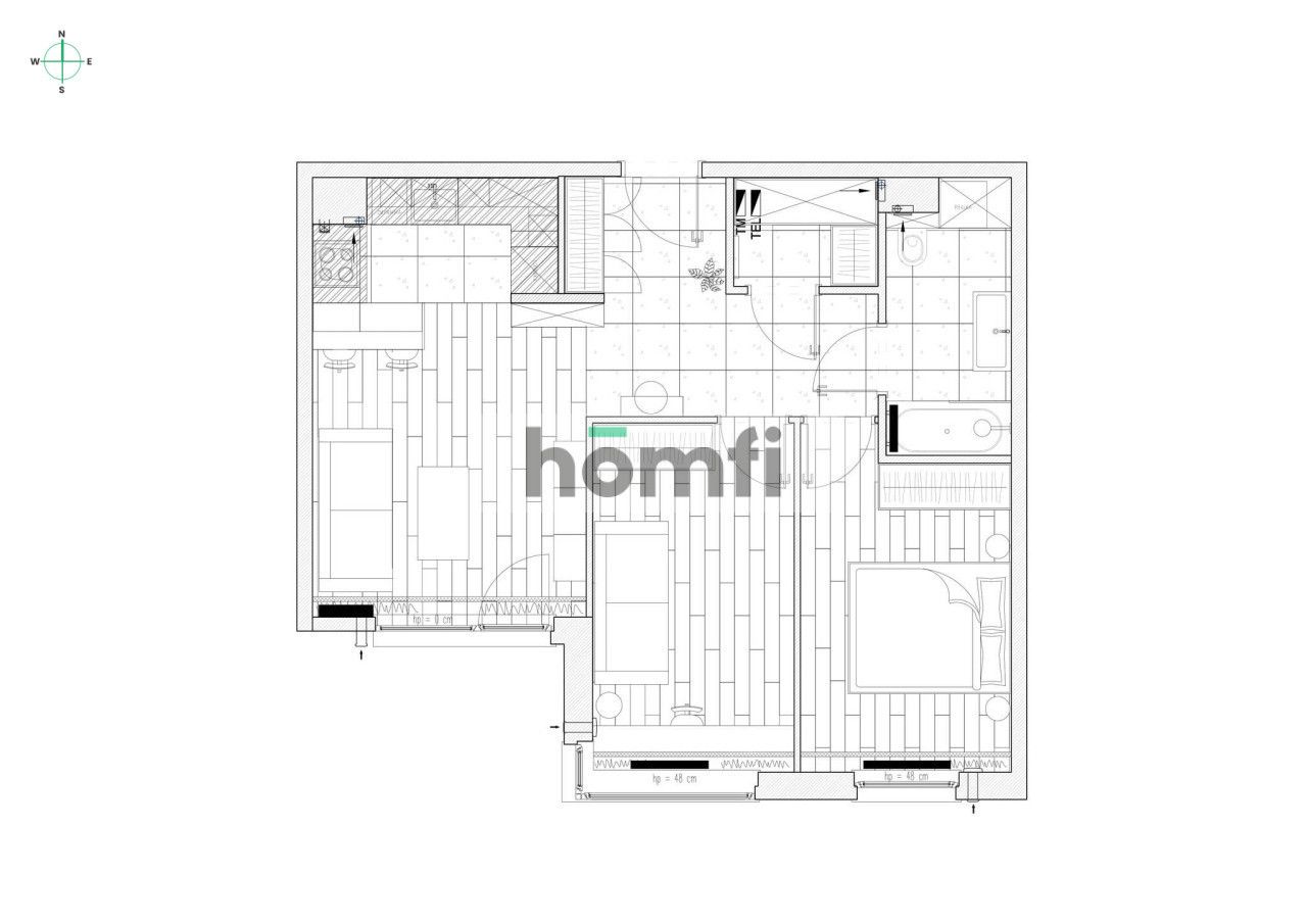 Nowoczesne 3-pokojowe mieszkanie na Wynajem/Ursus - Mieszkanie - Wynajem - Warszawa, Ursus
